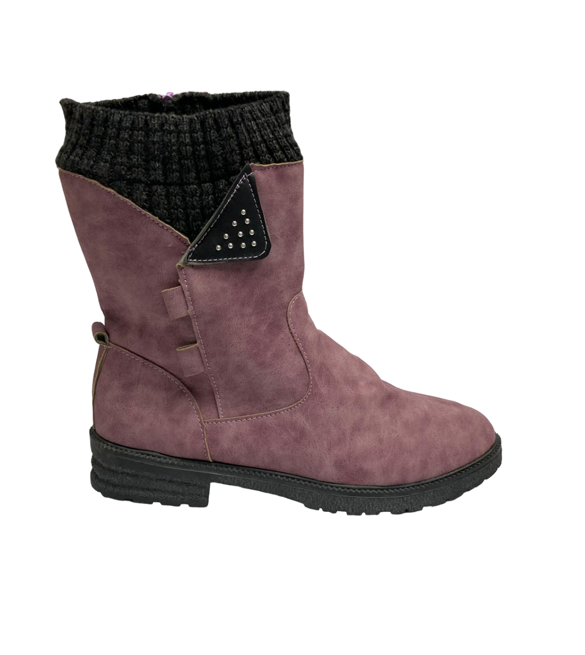 Purple Lightweight Women's  Spring Boots