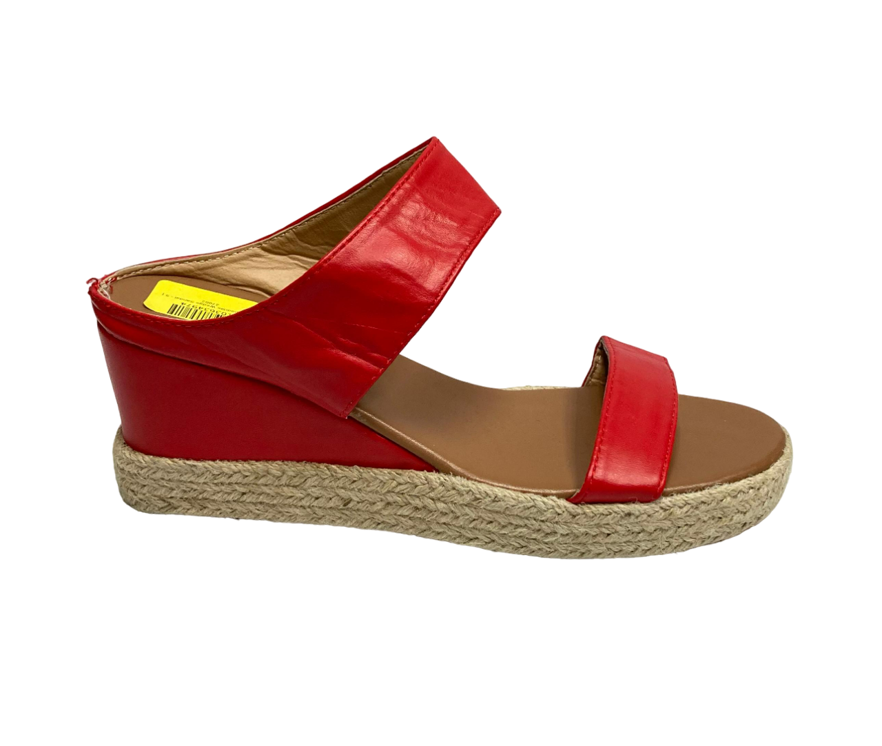 Red Women's Espadrille Wedge Sandals