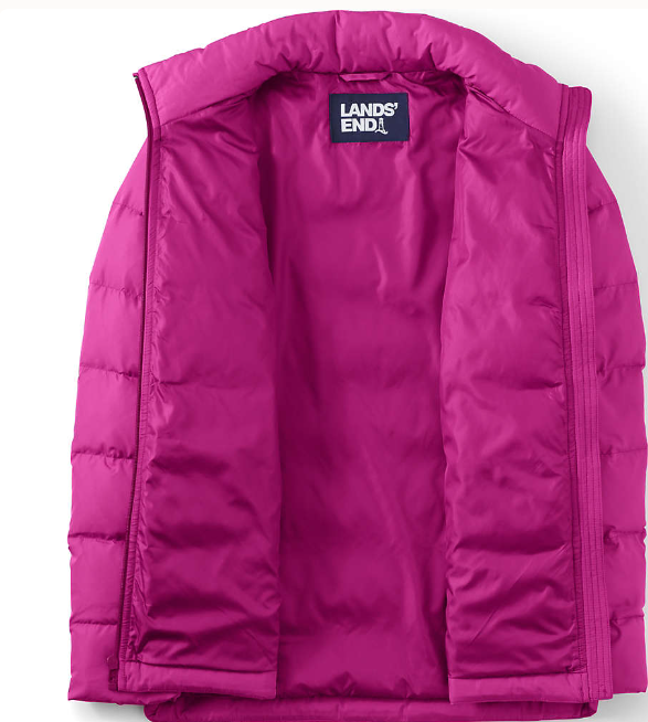 Lands End Ladies Plus Size Down Jacket