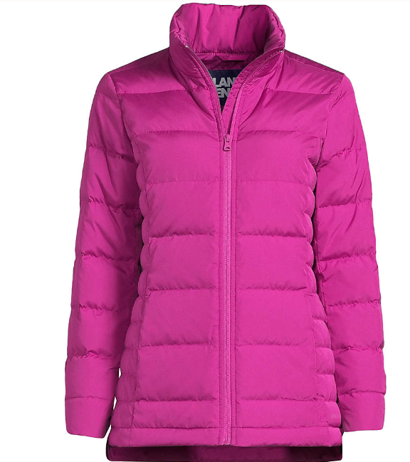 Lands End Ladies Plus Size Down Jacket