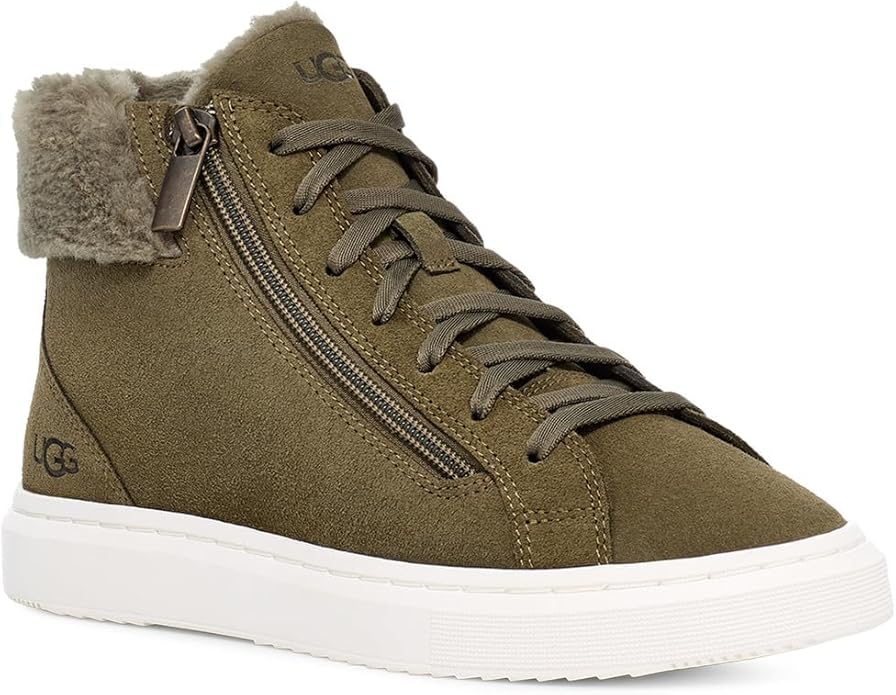 Baskets zippées UGG Alameda pour femmes 1130783 Olive brûlée