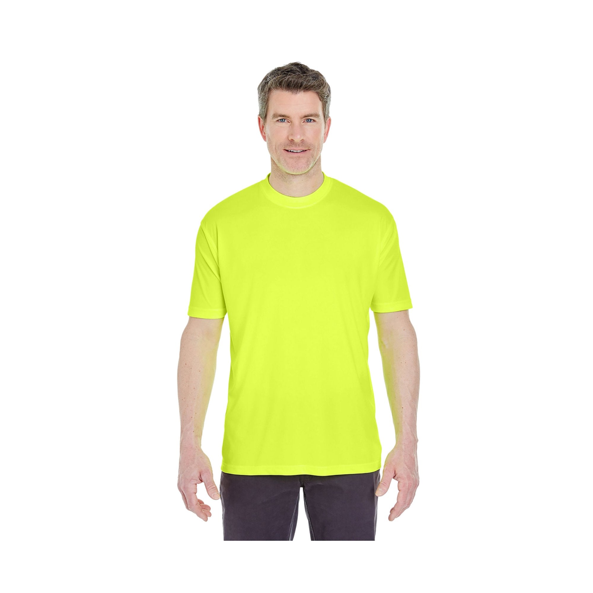 Ultraclub 8420 Men'S Cool & Dry Sport Performance Interlock T-Shirt