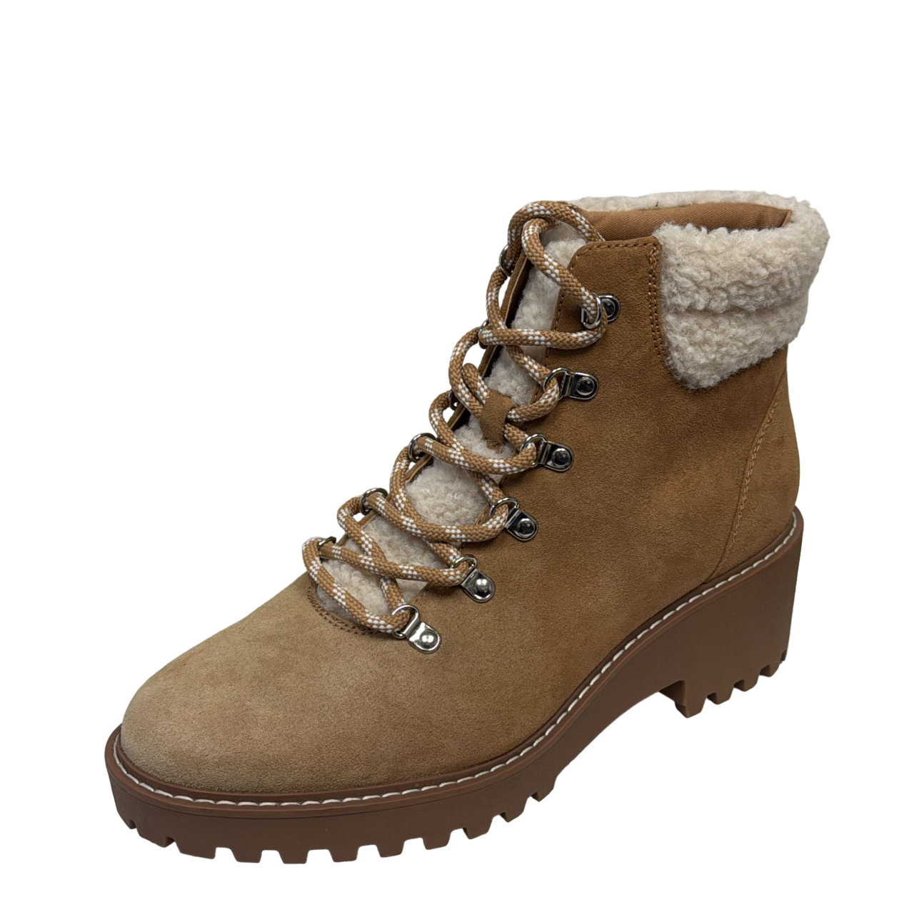 Universal Thread - Leah Sherpa Hiker Boots Cognac