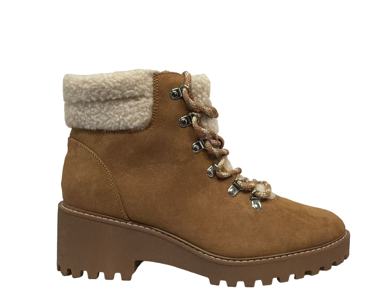 Fil Universel - Bottes de Randonnée Sherpa Leah Cognac