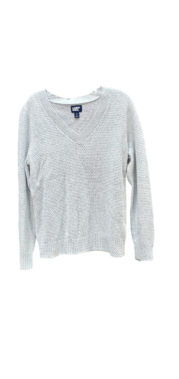 Lands End Women's Cotton V-Neck Sweater