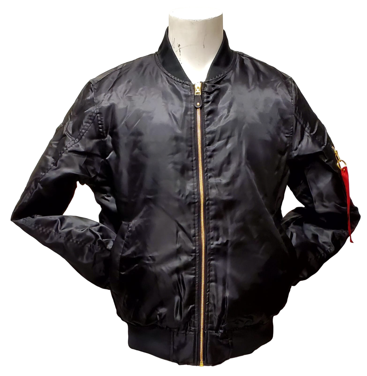 Men's Bomber Jacket Noiz - JK531A Black