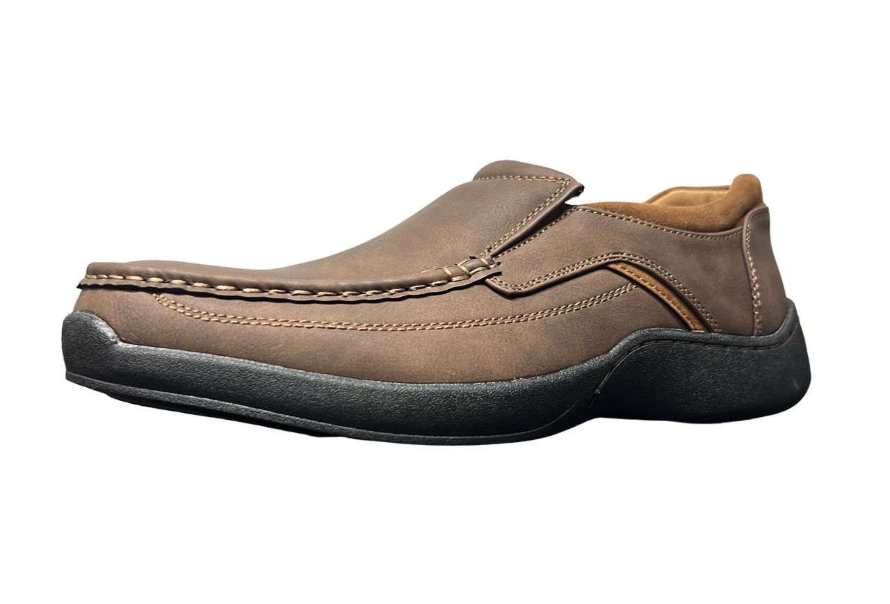 Mocasines Dream Seek para hombre, color marrón, estilo n.º: DS591