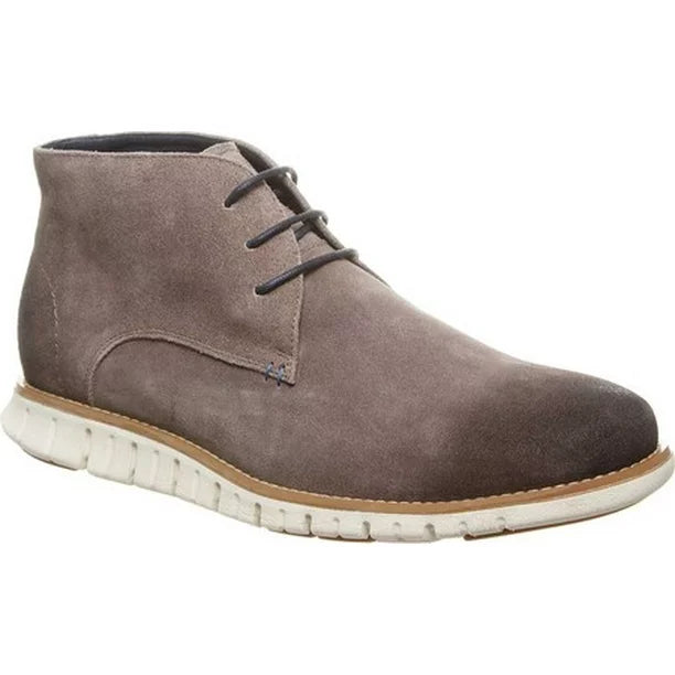 Bottes Chukka Gabe pour hommes Bearpaw Gris II en daim de vache