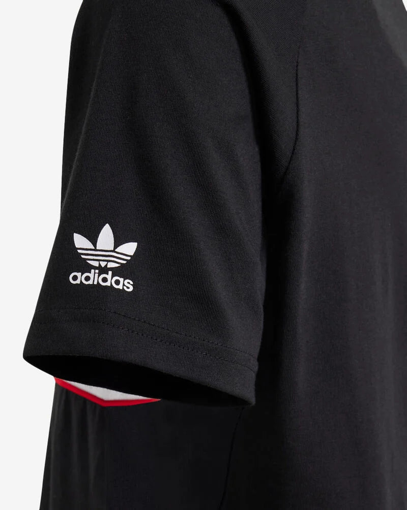 T-shirt Adidas à blocs de couleurs pour l'école primaire IS3285