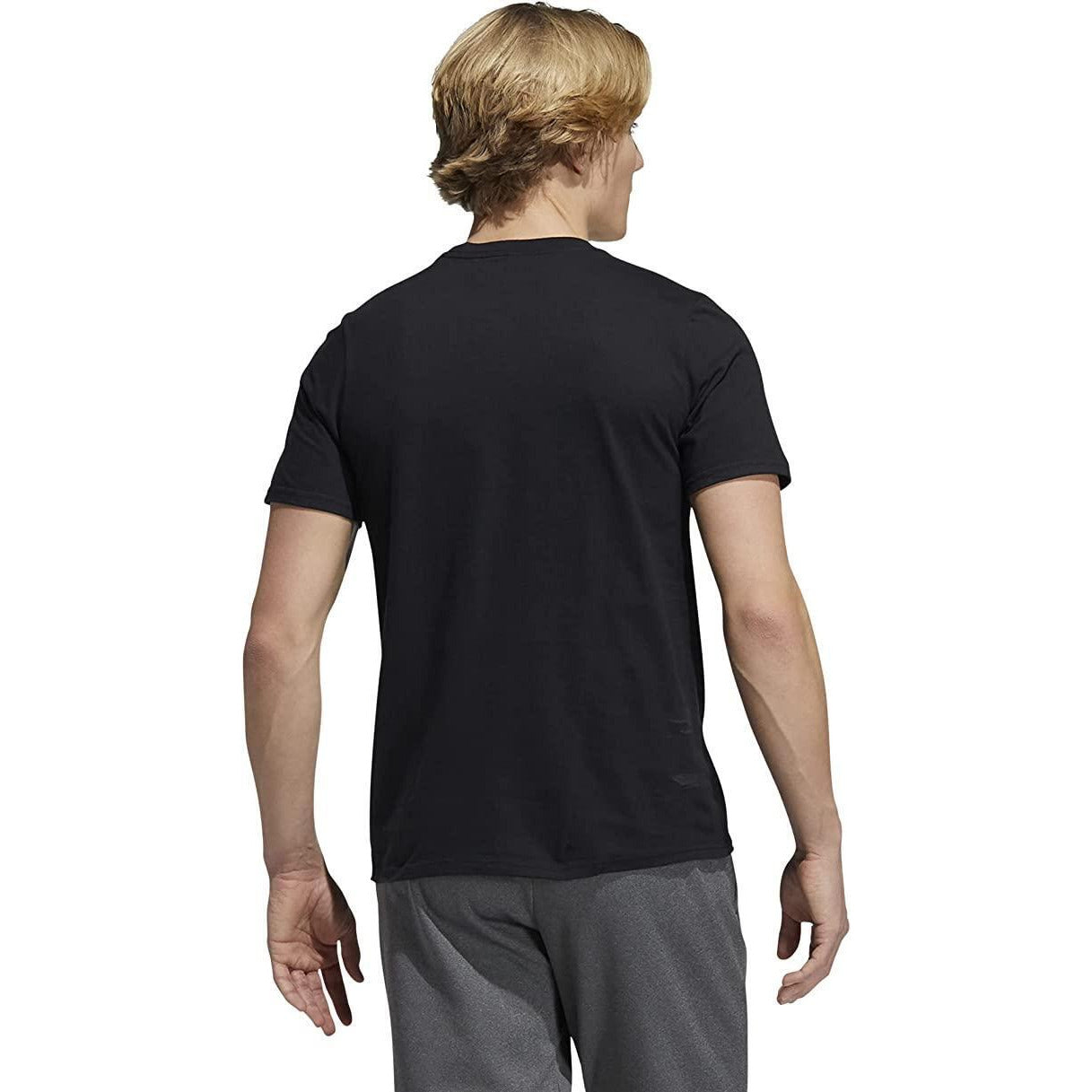 Camiseta de algodón de corte regular para hombre de Adidas Amplifier - EK0174