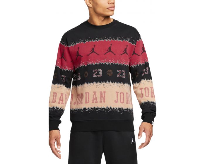 Jordan Essentials Holiday Fleece Mens Crewneck Sweatshirt FD7463-687