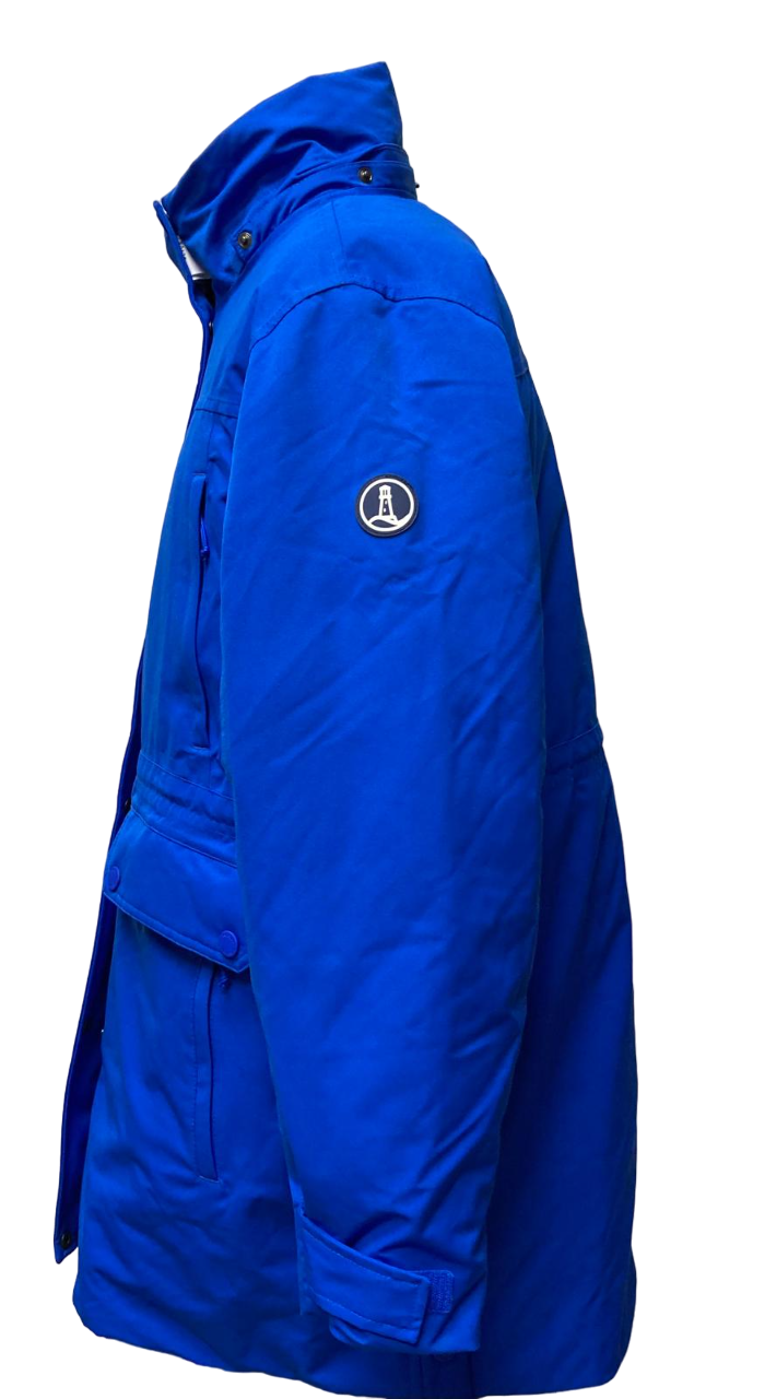 Parka d'hiver imperméable en duvet pour femme Expedition de Lands' End Royal Cobalt