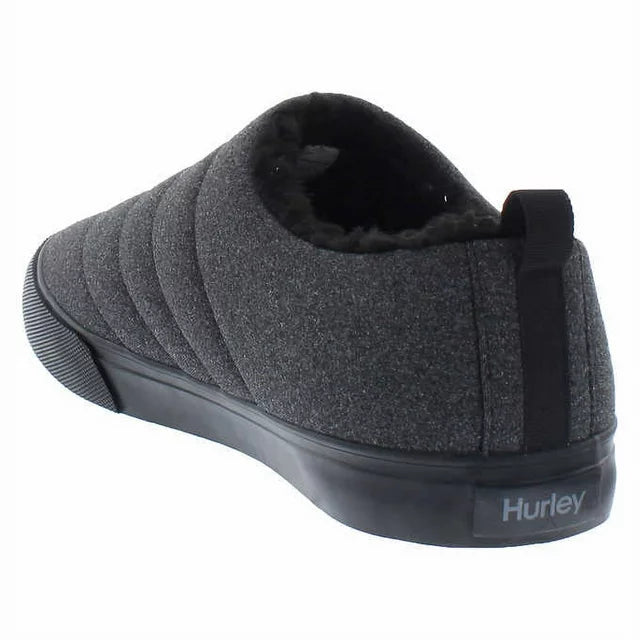 Sabots Hurley Arlo Puff pour hommes, chaussures d'hiver grises 