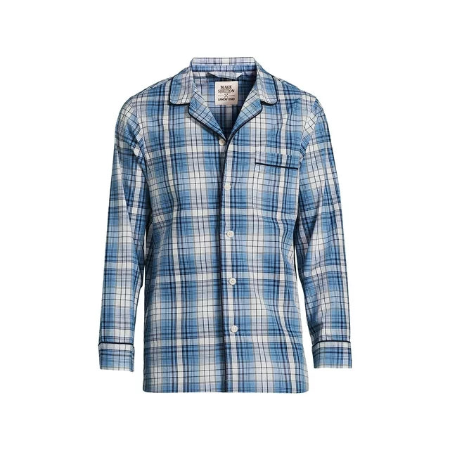 Chemise de nuit en popeline Blake Shelton à carreaux High Noon