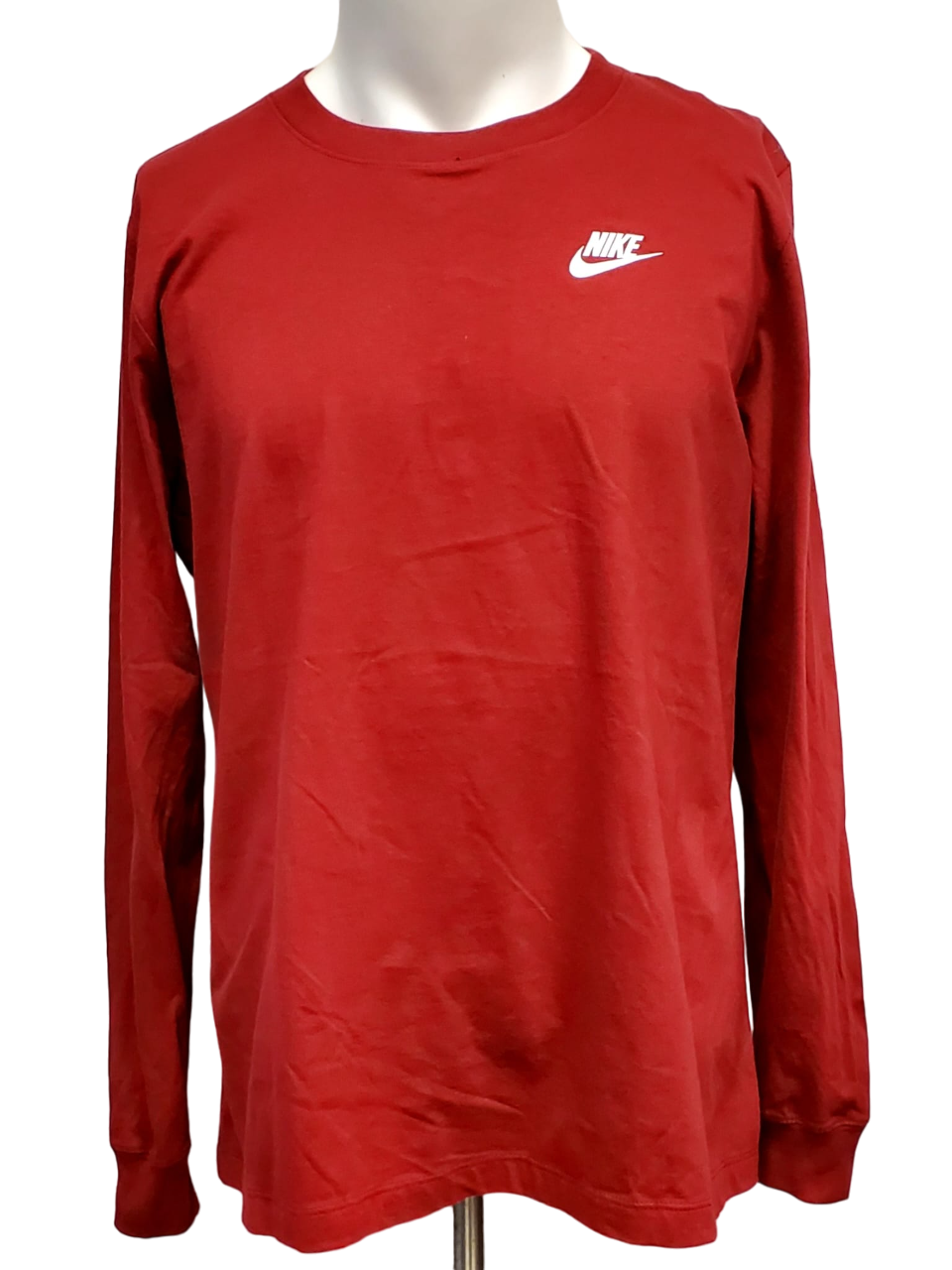 Camiseta de manga larga roja para mujer Nike DO6905-613