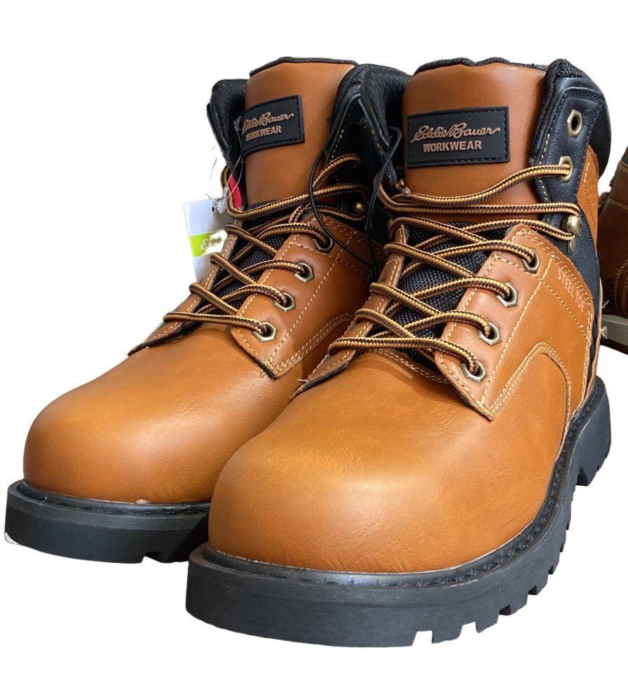 Bottes de travail à embout d'acier Mountain Vista pour hommes d'Eddie Bauer