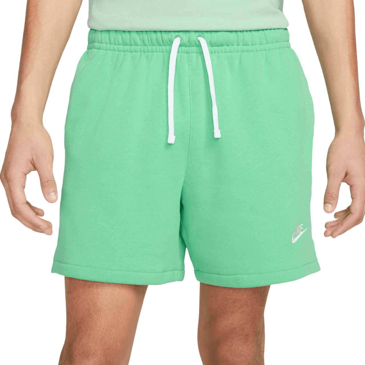 Short Nike Club Fleece French Terry Flow Vert printemps DX0731-363