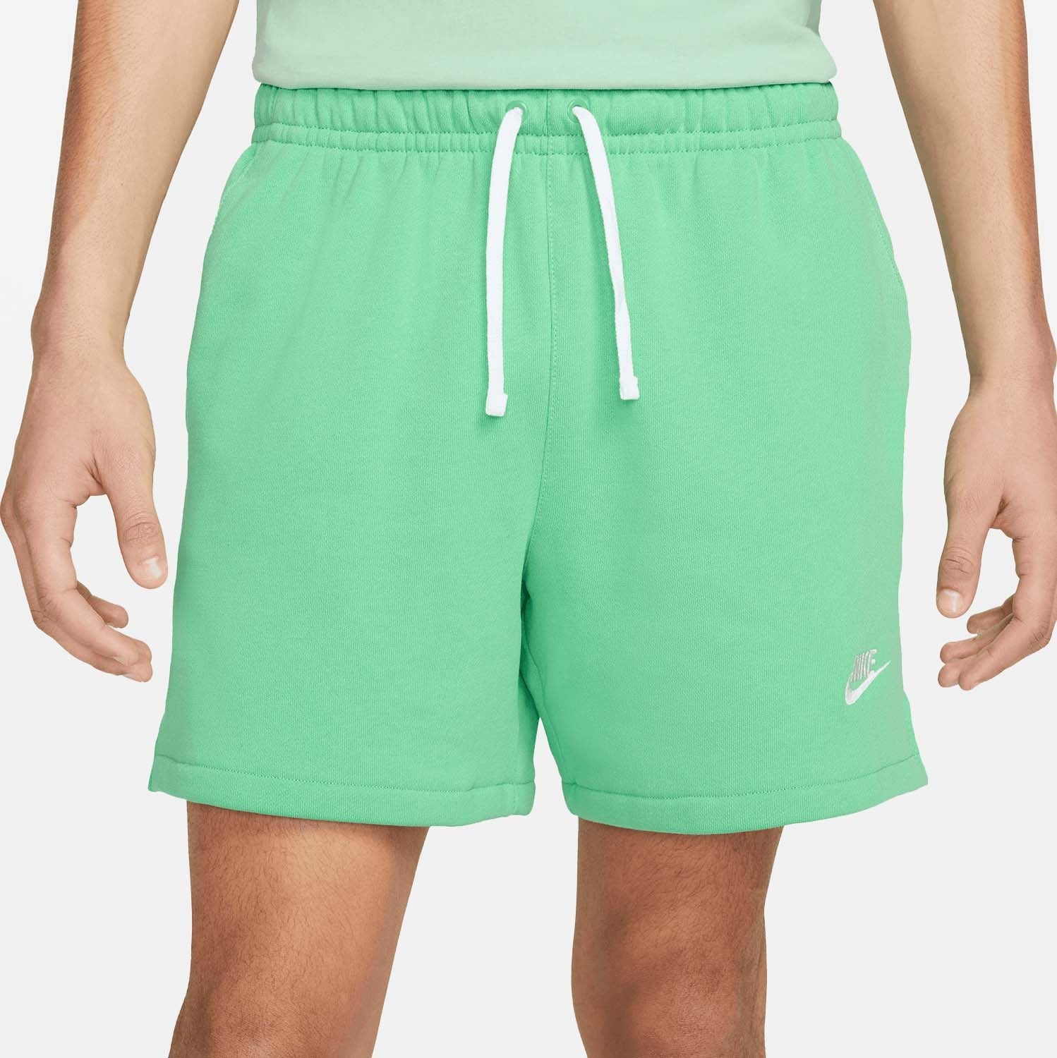 Short Nike Club Fleece French Terry Flow Vert printemps DX0731-363