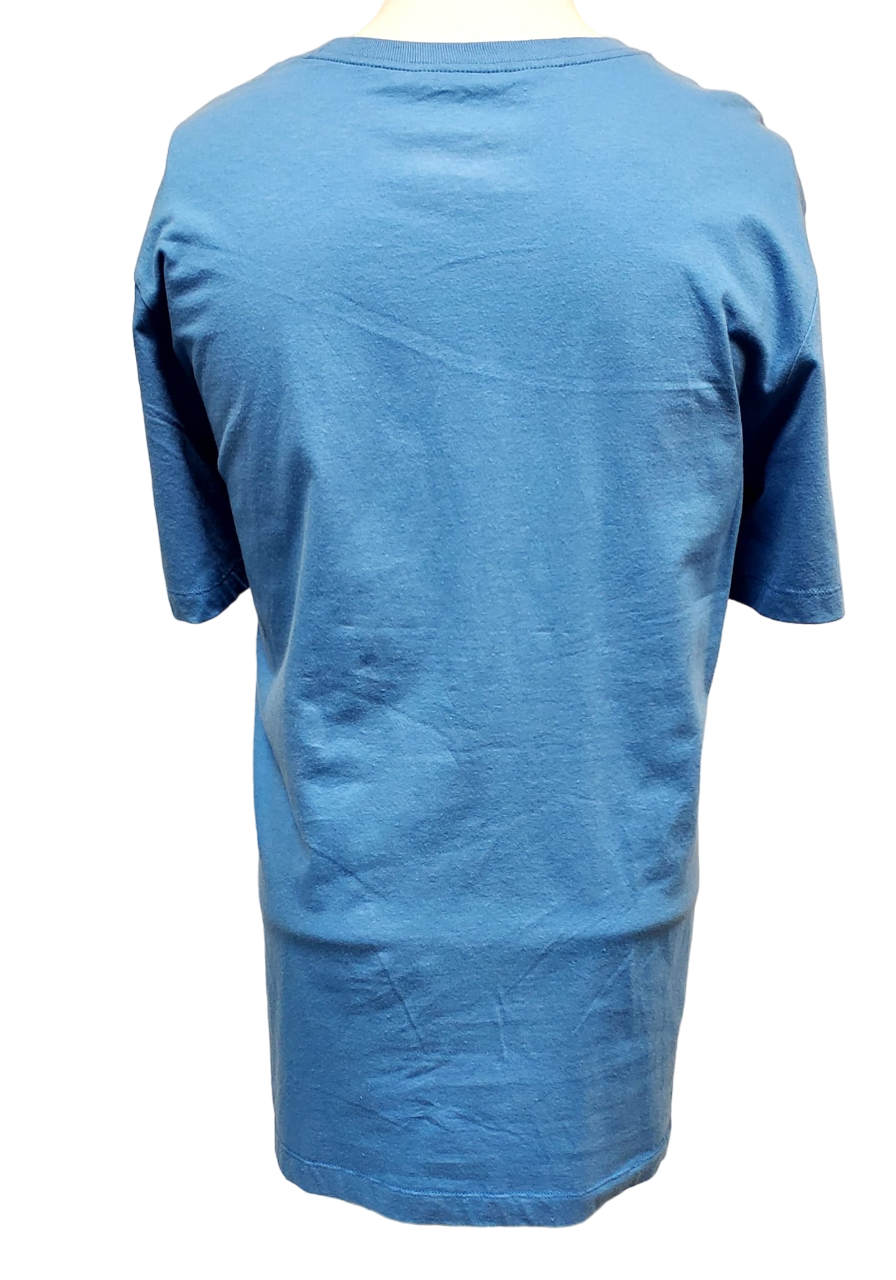 Nike Men's Tee Shirt Blue/White