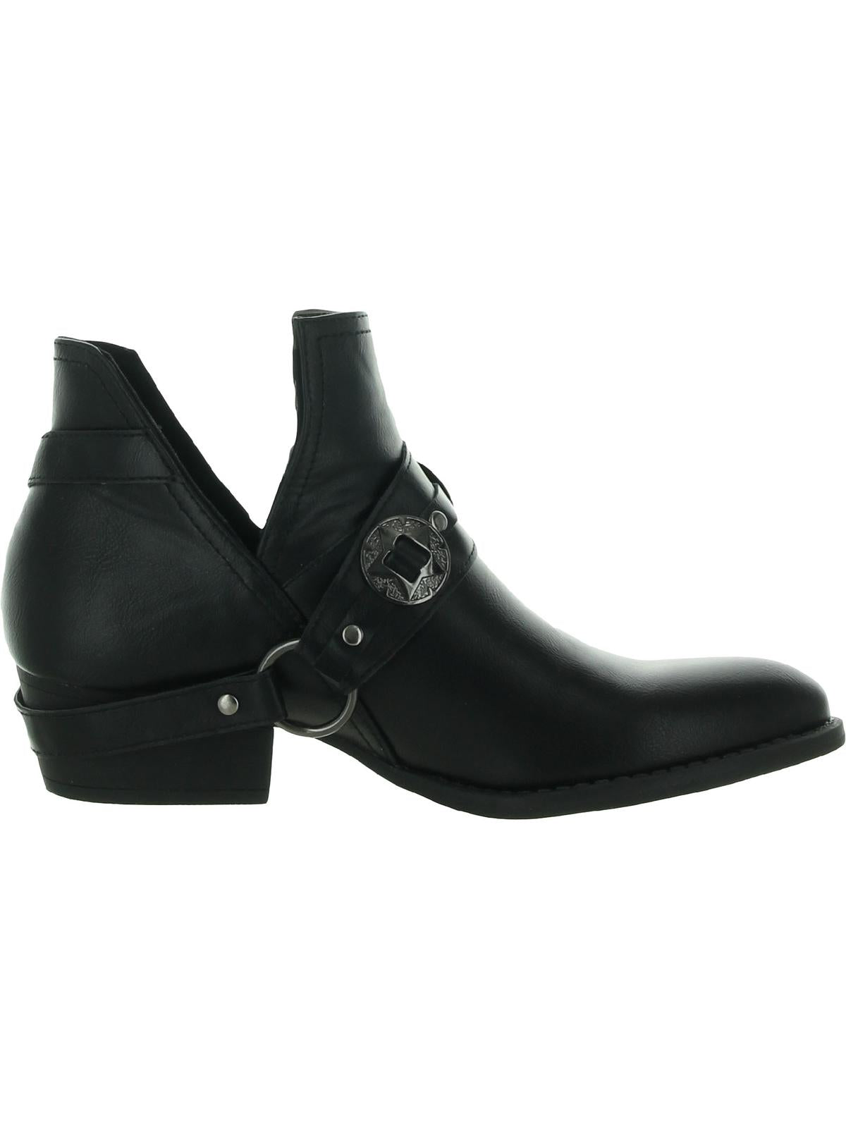 Bottines noires pour femmes Elisa Western de GC Shoes 