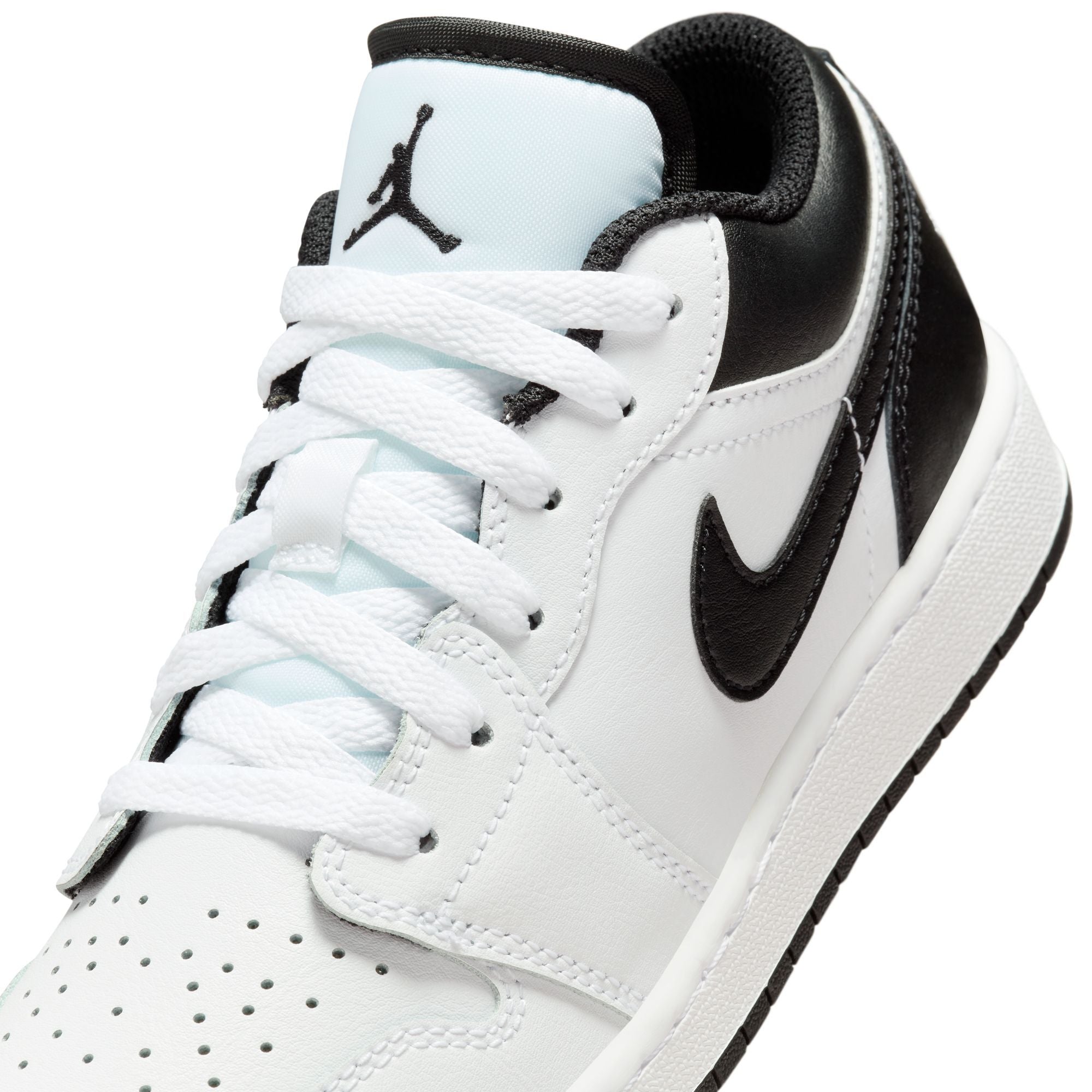 Air Jordan 1 Low (GS) 553560 132 Blanc/Noir-Blanc