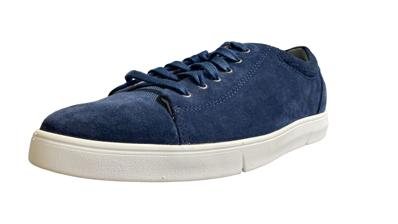 Collection Clarks Landry Vibe pour homme en daim bleu marine