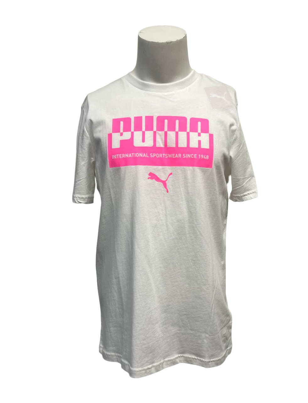 Camiseta con el logotipo dividido de Puma 68011702 TD49793