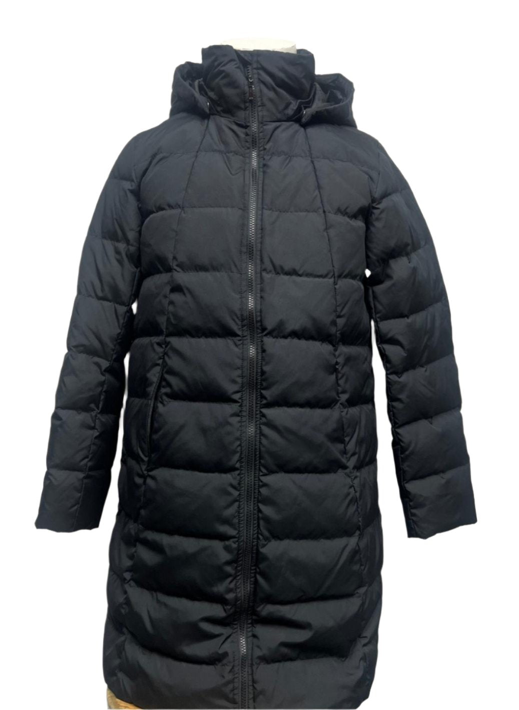 Lands' End Ladies' Down Lining Coat Black