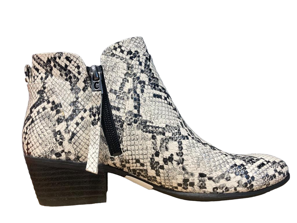 Circus Snake Print Designer Women's Boots