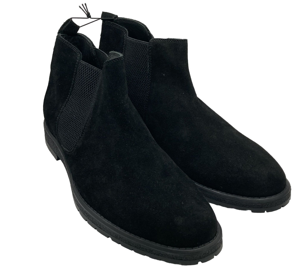 Bottes de printemps pour hommes Cranberry en daim noir 