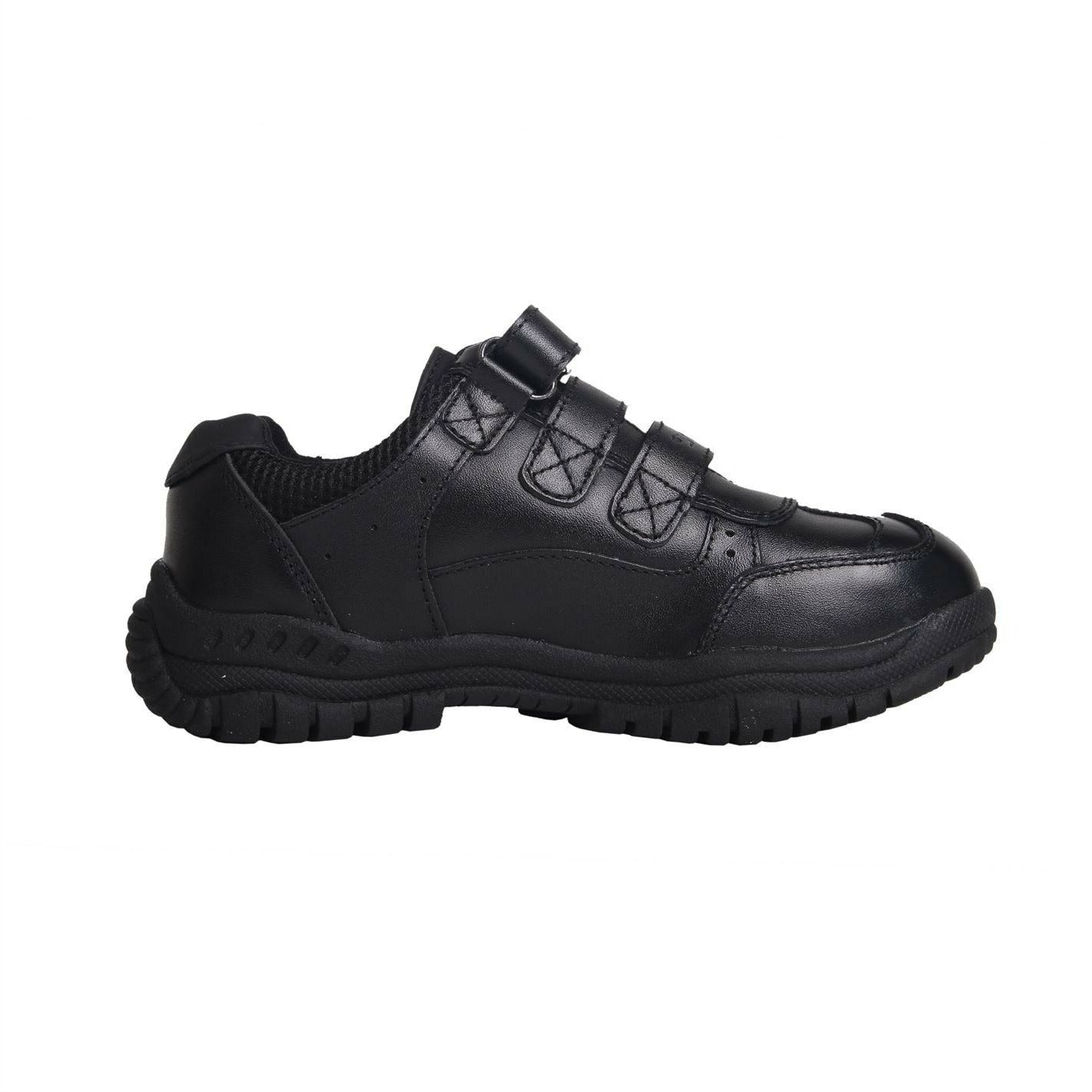 Chaussures en cuir à scratch pour enfant Kangol Borden 037118-40