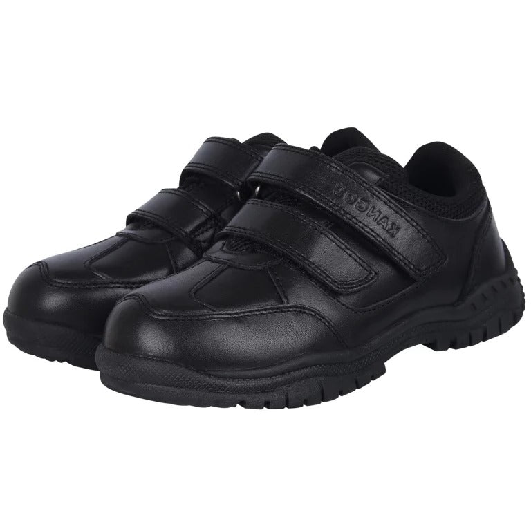 Chaussures en cuir à scratch pour enfant Kangol Borden 037118-40