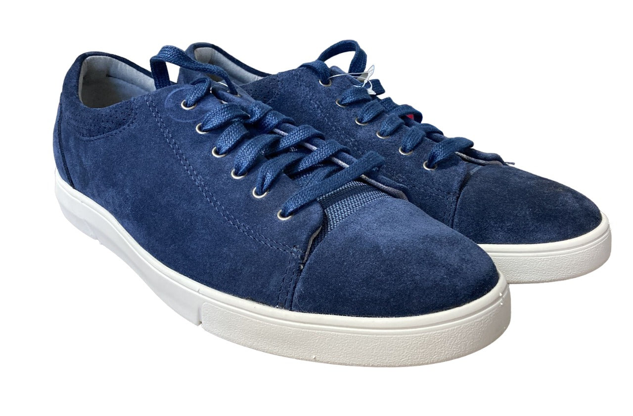 Collection Clarks Landry Vibe pour homme en daim bleu marine