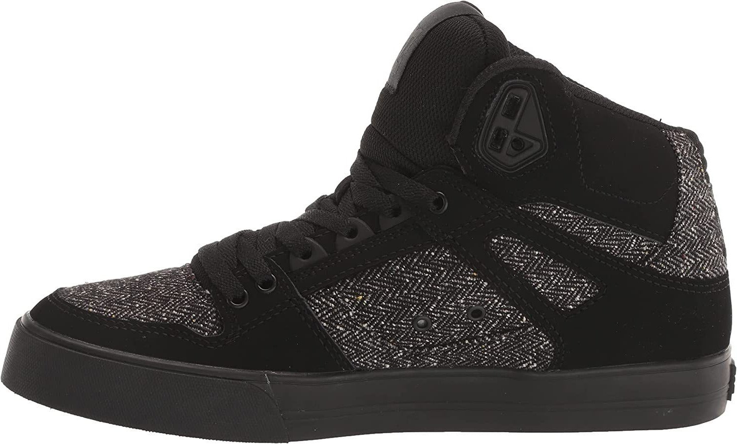 DC Pure High Top WC - Zapatillas de deporte negras para hombre, modelo Battleship ADYS400043