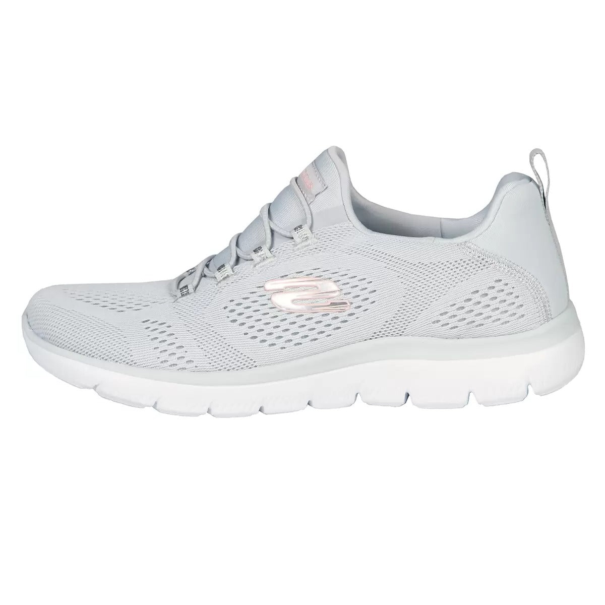 Skechers summits Gris / rosado Walking, Platanitos.com