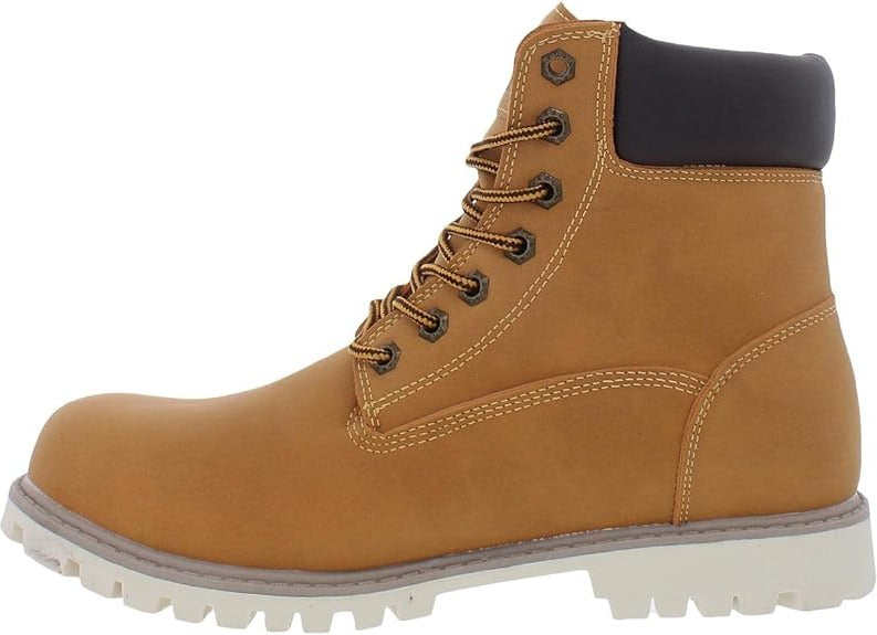 U.S.P.A Owen Men's Water Resistant Leather Work Boots