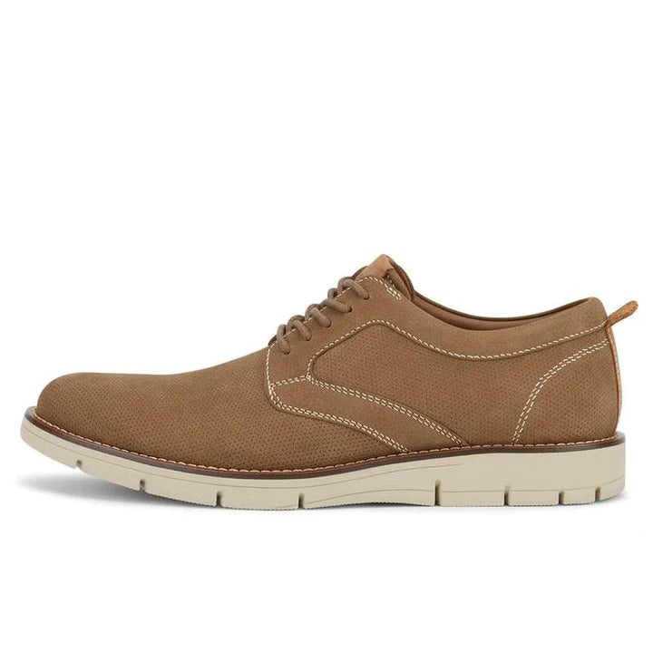 Zapatos casuales de cuero Nathan en color topo de Dockers para hombre