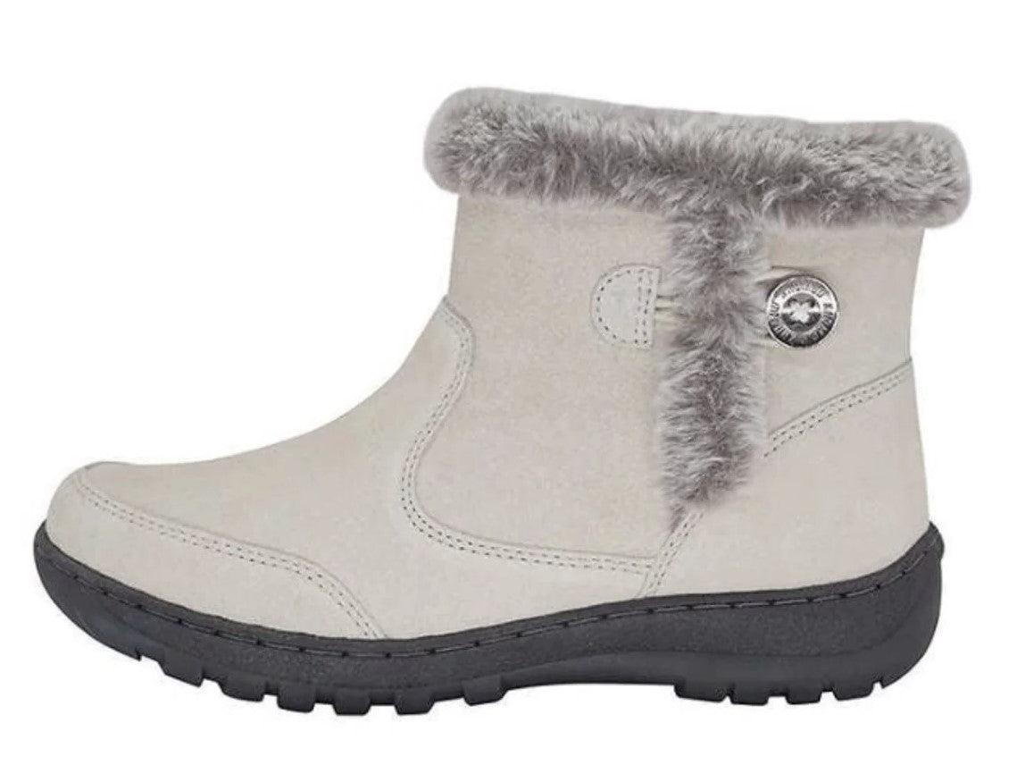 Botas de invierno Iris para mujer de Khombu en color crema