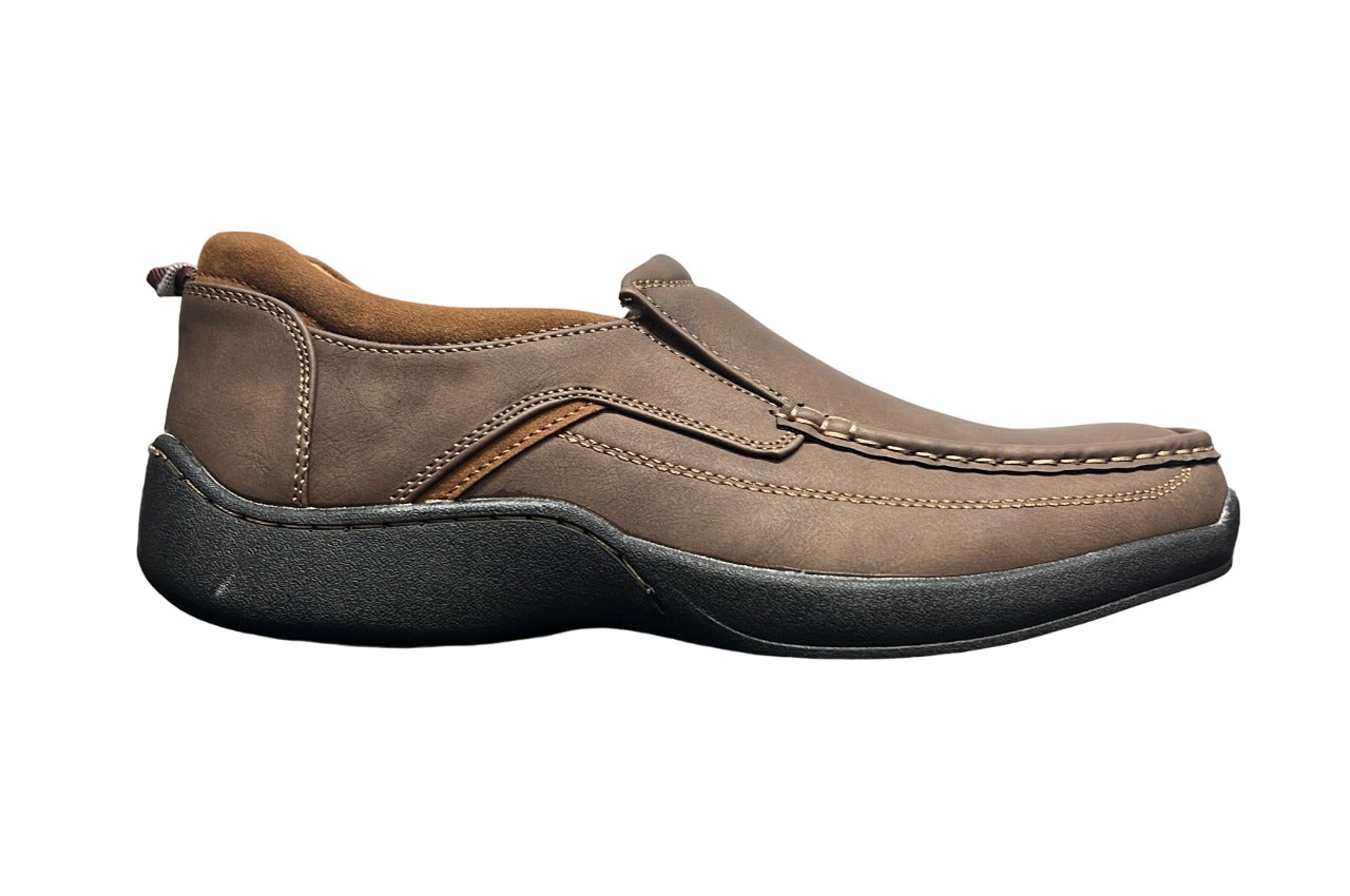 Mocasines Dream Seek para hombre, color marrón, estilo n.º: DS591