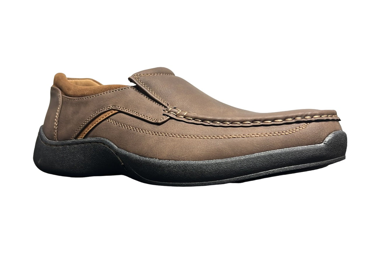 Mocasines Dream Seek para hombre, color marrón, estilo n.º: DS591