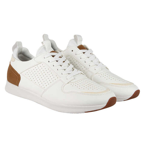 Baskets blanches P-Sonny de Steve Madden pour hommes, article/réf. 1748312