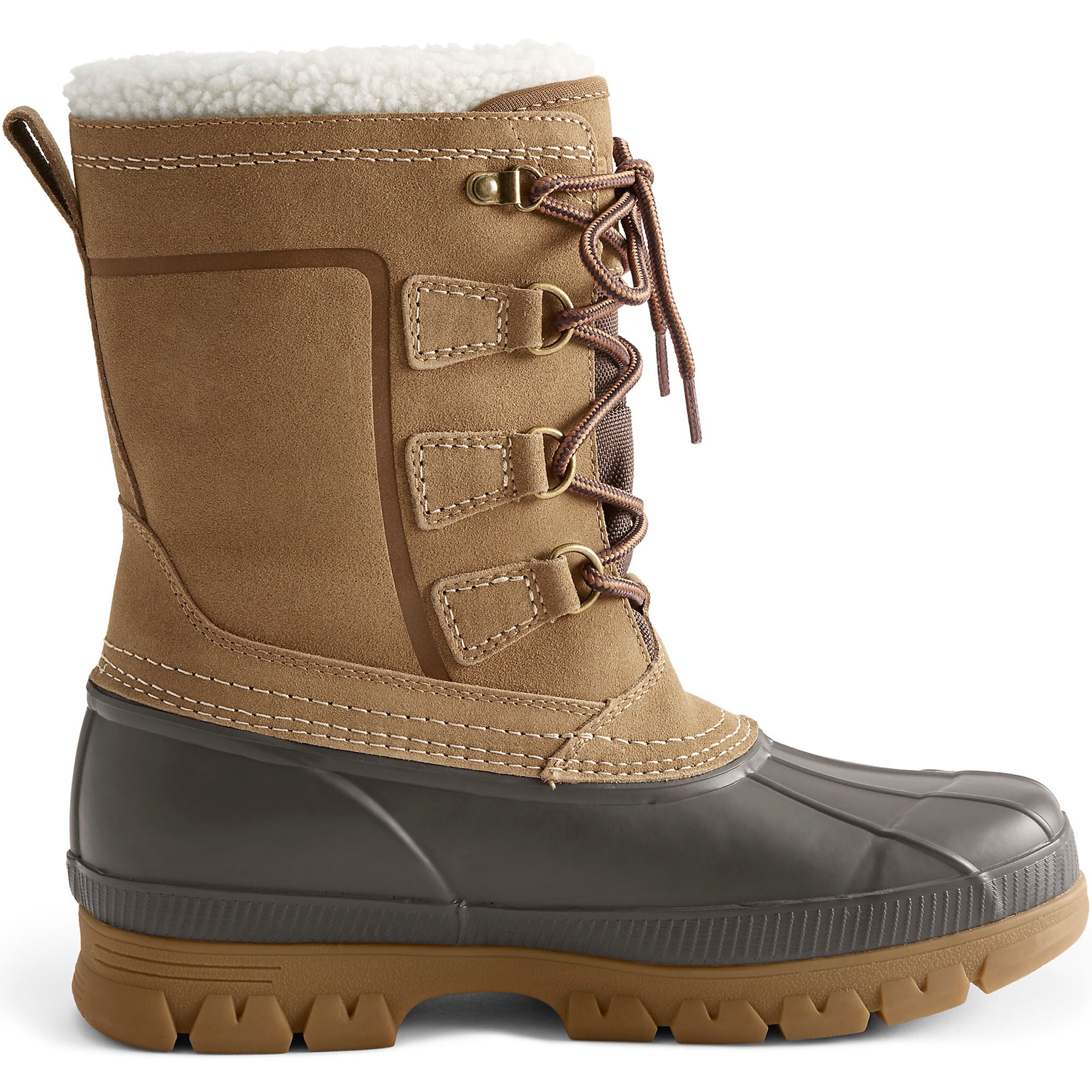 Bottes d'hiver isolées en daim Expedition pour hommes de Lands' End