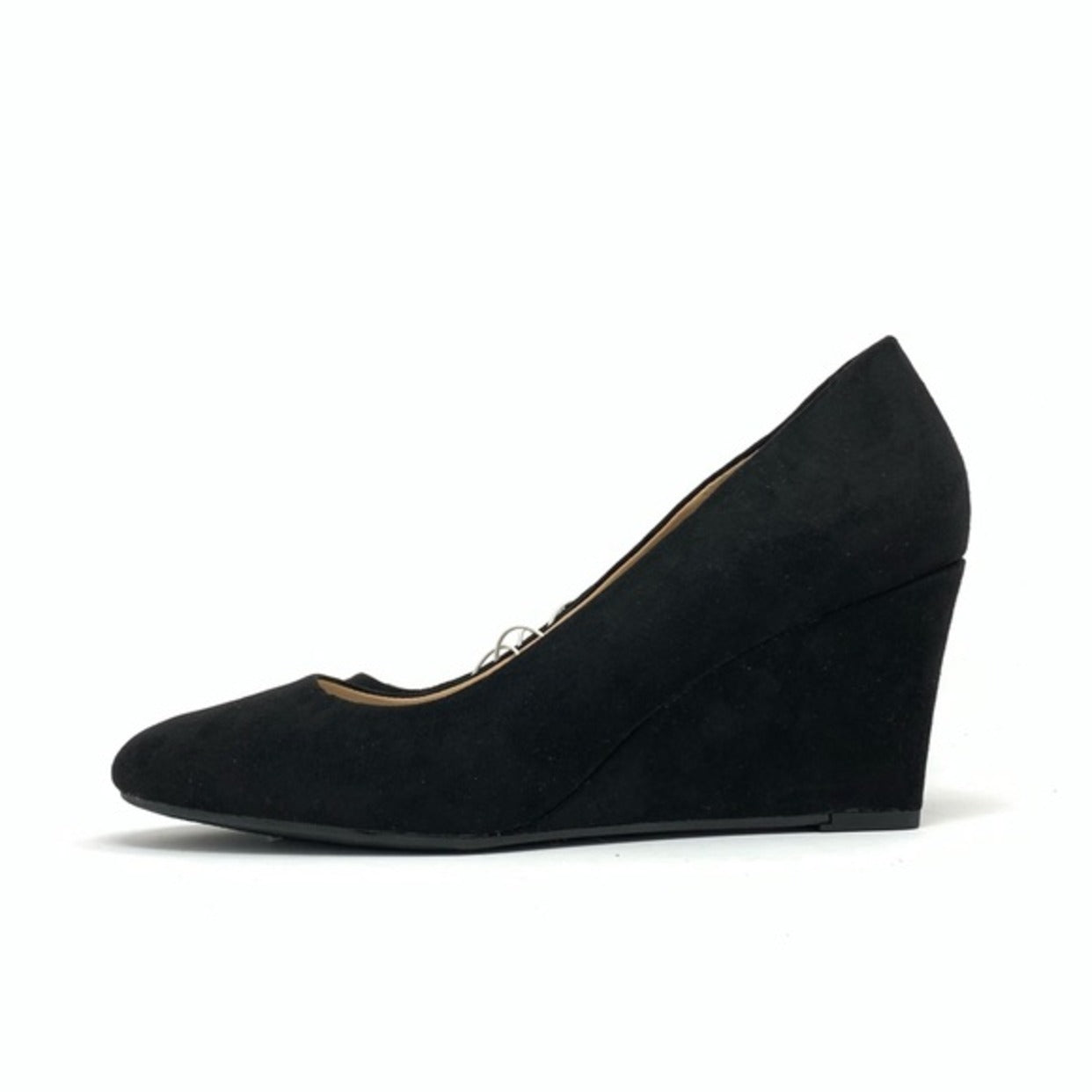 Zapatos de cuña negros para mujer A New Day