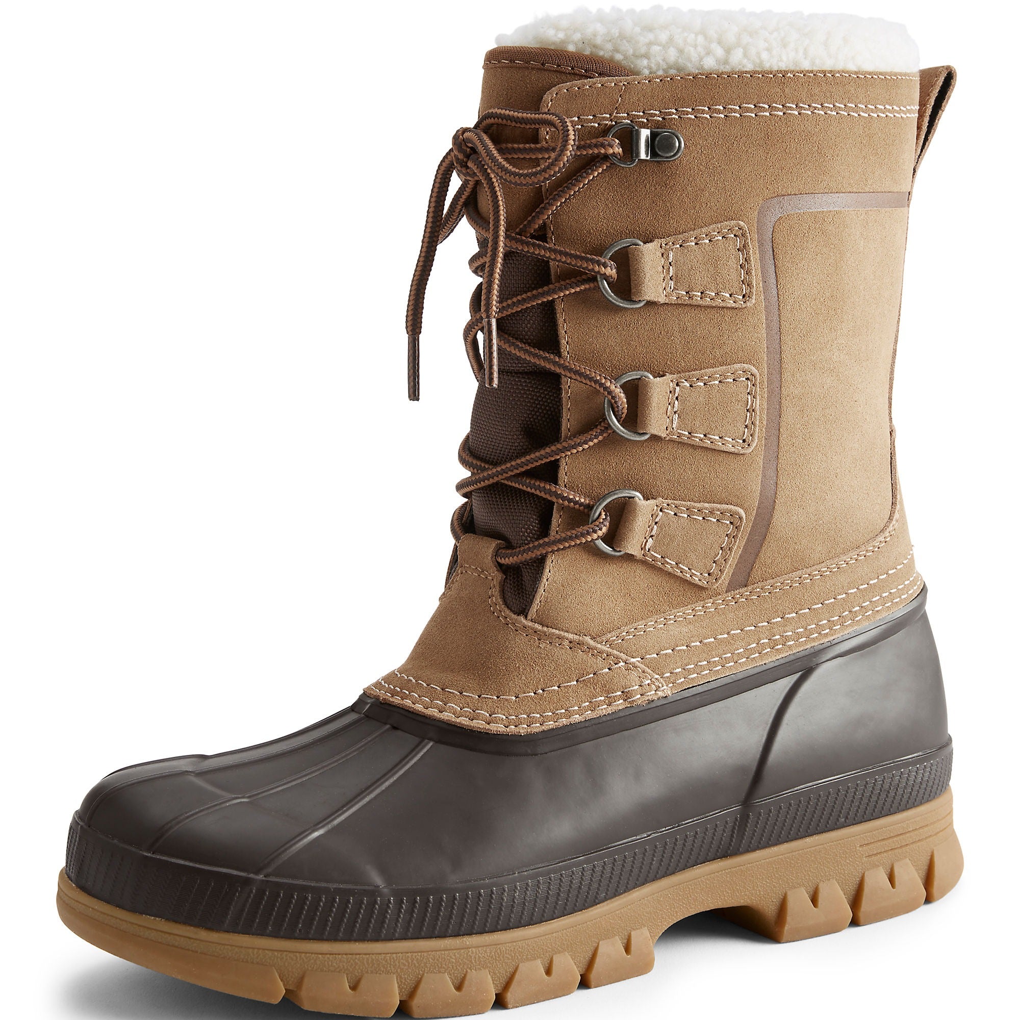 Lands' End Men's Expedition Suede Insulated Winter Snow Boots