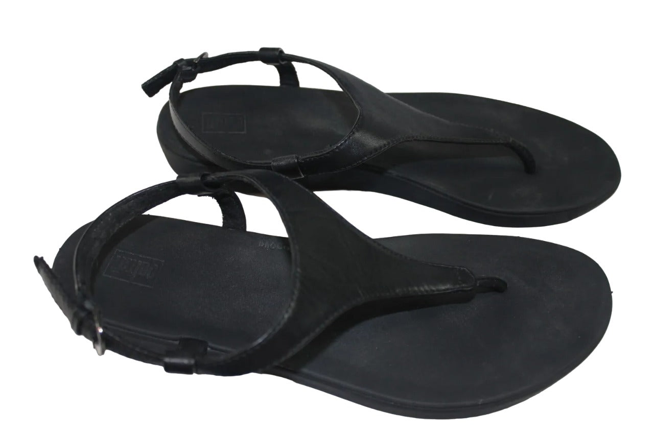 Tongs Fitflop Iqushion Comfort Technology noires