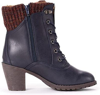 Bottines zippées tendance Lukees Lacy Lori pour femmes de Muk Luks