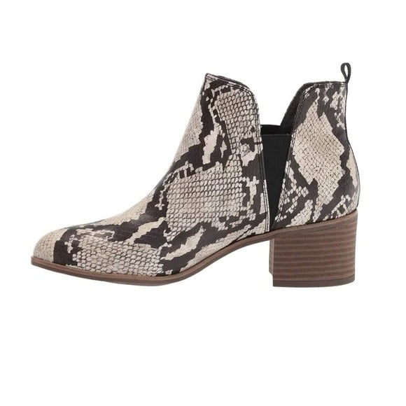 Dr Scholls Shoes Women's Snake Print Ankle Boot 1051238105