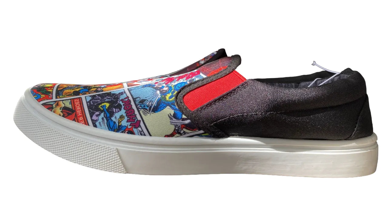 Chaussures à enfiler pour hommes Marvel Cartoon RN#151473