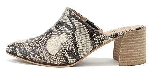 Sandalias de mujer con estampado de serpiente de Beast Fashion