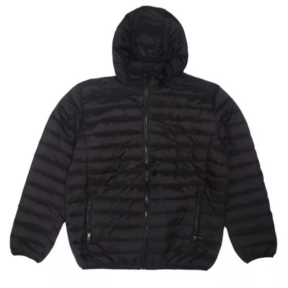 Chaqueta acolchada negra para hombre de Ruxen